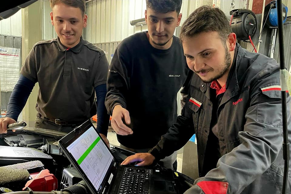 La rousselière - étudiants allemands